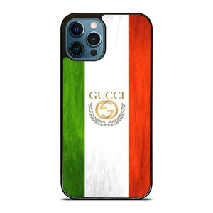 GUCCI LOGO ITALY FLAG iPhone 12 Pro Max Case Cover GUCCI LOGO ITALY FLAG iPhone 12 Pro Max Case Cover