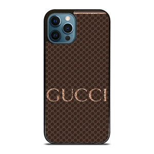 GUCCI LOGO PATTERN BROWN EMBLEM iPhone 12 Pro Max Case Cover GUCCI LOGO PATTERN BROWN EMBLEM iPhone 12 Pro Max Case Cover