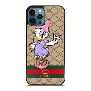 GUCCI LOGO PATTERN DAISY DUCK DISNEY iPhone 12 Pro Max Case Cover GUCCI LOGO PATTERN DAISY DUCK DISNEY iPhone 12 Pro Max Case Cover