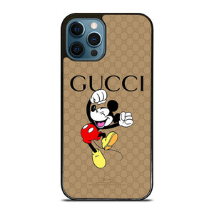 GUCCI LOGO PATTERN DISNEY MICKEY MOUSE iPhone 12 Pro Max Case Cover GUCCI LOGO PATTERN DISNEY MICKEY MOUSE iPhone 12 Pro Max Case Cover