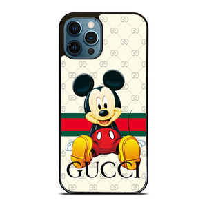 GUCCI LOGO PATTERN MICKEY MOUSE DISNEY iPhone 12 Pro Max Case Cover GUCCI LOGO PATTERN MICKEY MOUSE DISNEY iPhone 12 Pro Max Case Cover