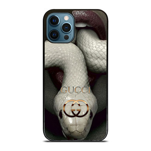 GUCCI LOGO WHITE SNAKE iPhone 12 Pro Max Case Cover