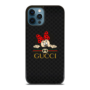 GUCCI LOGO X MINNIE MOUSE DISNEY iPhone 12 Pro Max Case Cover