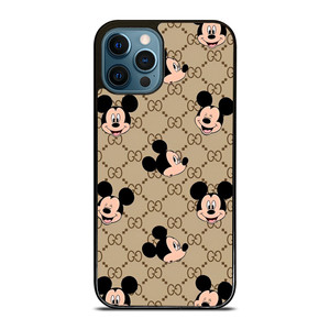 GUCCI MICKEY MOUSE HEADS iPhone 12 Pro Max Case Cover GUCCI MICKEY MOUSE HEADS iPhone 12 Pro Max Case Cover