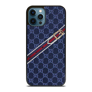 GUCCI TIE PATTERN iPhone 12 Pro Max Case Cover