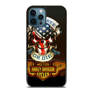 HARLEY DAVIDSON LIVE FREE OR DIE CF iPhone 12 Pro Max Case Cover