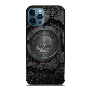 HARLEY DAVIDSON SKULL LOGO iPhone 12 Pro Max Case Cover