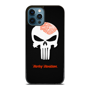 HARLEY DAVIDSON THE PUNISHER LOGO iPhone 12 Pro Max Case Cover