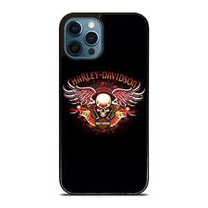 HARLEY DAVIDSON WING SKULL LOGO iPhone 12 Pro Max Case Cover HARLEY DAVIDSON WING SKULL LOGO iPhone 12 Pro Max Case Cover