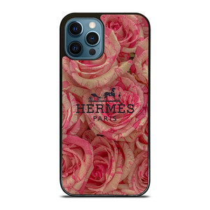 HERMES PARIS LOGO RED ROSE iPhone 12 Pro Max Case Cover