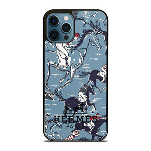 HERMES PARIS PATTERN HORSE iPhone 12 Pro Max Case Cover HERMES PARIS PATTERN HORSE iPhone 12 Pro Max Case Cover
