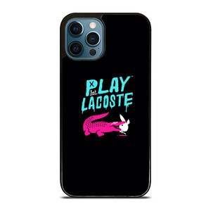 LACOSTE X PLAYBOY LOGO iPhone 12 Pro Max Case Cover LACOSTE X PLAYBOY LOGO iPhone 12 Pro Max Case Cover
