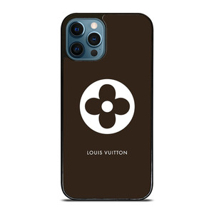 LOUIS VUITTON FLOWER LOGO BROWN iPhone 12 Pro Max Case Cover