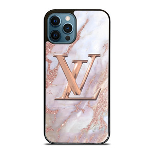 LOUIS VUITTON GOLDEN MARBLE EMBLEM iPhone 12 Pro Max Case Cover