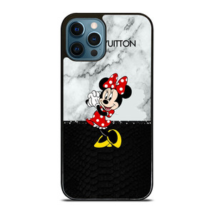 LOUIS VUITTON LV X MINNIE MOUSE DISNEY SNAKE MARBLE iPhone 12 Pro Max Case Cover
