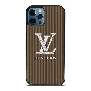 LOUS VUITTON LOGO LV BROWN STRIPES ICON iPhone 12 Pro Max Case Cover LOUS VUITTON LOGO LV BROWN STRIPES ICON iPhone 12 Pro Max Case Cover