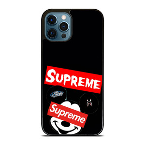 MICKEY MOUSE HYPEBEAST SUPREME iPhone 12 Pro Max Case Cover