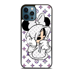 MINNIE MOUSE DISNEY FEAT LOUIS VUITTON LV WHITE iPhone 12 Pro Max Case Cover