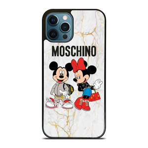 MOSCHINO MICKEY MINNIE MOUSE iPhone 12 Pro Max Case Cover MOSCHINO MICKEY MINNIE MOUSE iPhone 12 Pro Max Case Cover