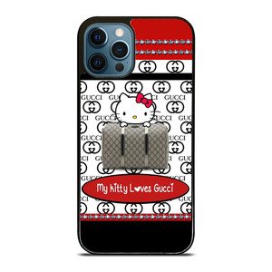 MY KITTY LOVES GUCCI LOGO iPhone 12 Pro Max Case Cover MY KITTY LOVES GUCCI LOGO iPhone 12 Pro Max Case Cover