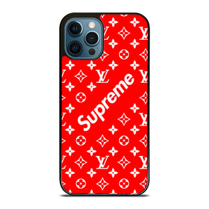 NEW SUPREME RED PATTERN iPhone 12 Pro Max Case Cover NEW SUPREME RED PATTERN iPhone 12 Pro Max Case Cover