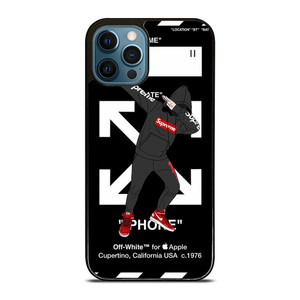 OFF WHITE DAB SUPREME iPhone 12 Pro Max Case Cover OFF WHITE DAB SUPREME iPhone 12 Pro Max Case Cover