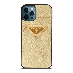 PRADA LOGO GOLD iPhone 12 Pro Max Case Cover PRADA LOGO GOLD iPhone 12 Pro Max Case Cover