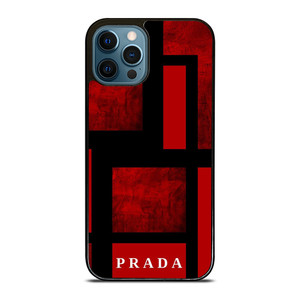 PRADA LOGO RED iPhone 12 Pro Max Case Cover