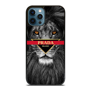 PRADA MILANO LOGO LION iPhone 12 Pro Max Case Cover