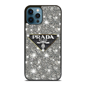 PRADA MILANO LOGO ON DIAMOND iPhone 12 Pro Max Case Cover PRADA MILANO LOGO ON DIAMOND iPhone 12 Pro Max Case Cover