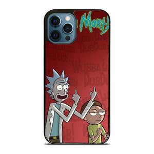 RICK AND MORTY MIDDLE FINGER iPhone 12 Pro Max Case Cover