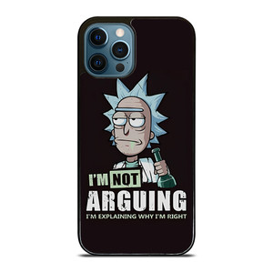 RICK AND MORTY NOT ARGUING iPhone 12 Pro Max Case Cover RICK AND MORTY NOT ARGUING iPhone 12 Pro Max Case Cover