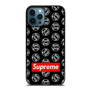 SUPREME FUCK EM iPhone 12 Pro Max Case Cover SUPREME FUCK EM iPhone 12 Pro Max Case Cover