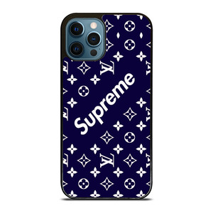 SUPREME NAVY PATTREN iPhone 12 Pro Max Case Cover SUPREME NAVY PATTREN iPhone 12 Pro Max Case Cover