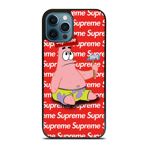 SUPREME PATRICK AND HAMMER iPhone 12 Pro Max Case Cover SUPREME PATRICK AND HAMMER iPhone 12 Pro Max Case Cover