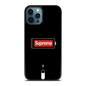 SUPREME PHONE LOW BATTERY iPhone 12 Pro Max Case Cover SUPREME PHONE LOW BATTERY iPhone 12 Pro Max Case Cover