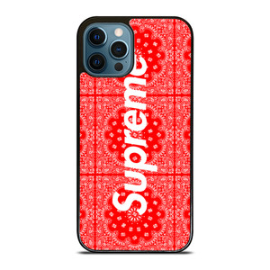 SUPREME RED BANDANA iPhone 12 Pro Max Case Cover SUPREME RED BANDANA iPhone 12 Pro Max Case Cover