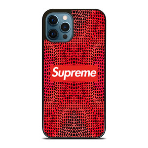 SUPREME RED SNAKE SKIN iPhone 12 Pro Max Case Cover SUPREME RED SNAKE SKIN iPhone 12 Pro Max Case Cover