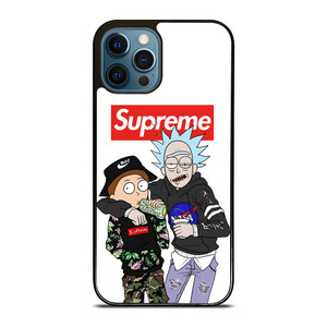 SUPREME RICK AND MORTY iPhone 12 Pro Max Case Cover