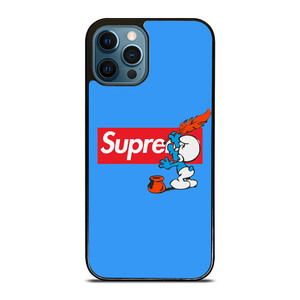 SUPREME X THE SMURFS iPhone 12 Pro Max Case Cover SUPREME X THE SMURFS iPhone 12 Pro Max Case Cover