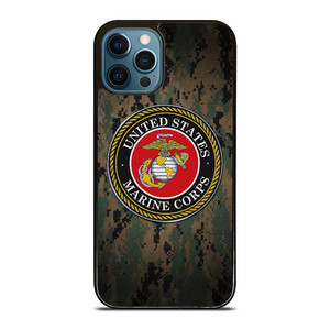 USMC MARINE CAMO iPhone 12 Pro Max Case Cover USMC MARINE CAMO iPhone 12 Pro Max Case Cover