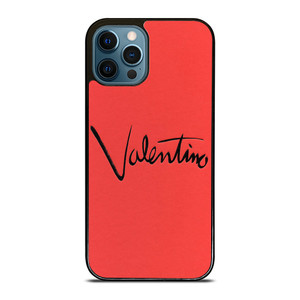 VALENTINO LOGO RED iPhone 12 Pro Max Case Cover