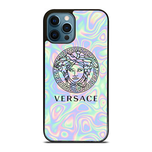 VERSACE EMBLEM LIQUID iPhone 12 Pro Max Case Cover