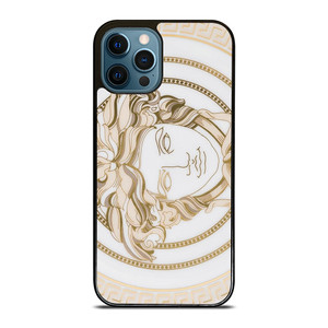 VERSACE MEDUSA GOLDEN EMBLEM iPhone 12 Pro Max Case Cover