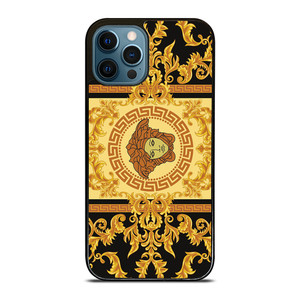 VERSACE ORNAMENT LOGO iPhone 12 Pro Max Case Cover VERSACE ORNAMENT LOGO iPhone 12 Pro Max Case Cover
