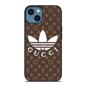 ADIDAS X GUCCI X LOUIS VUITTON PATTERN iPhone 14 Case Cover