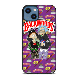 BACKWOODS CIGAR RICK AND MORTY iPhone 14 Case Cover