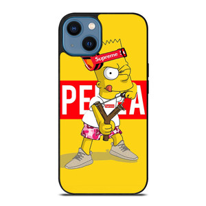 BART SIMPSON SUPREME HYPEBEAST iPhone 14 Case Cover