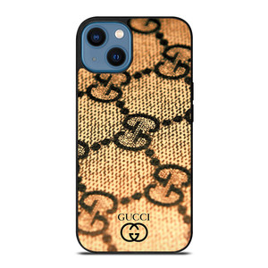 BROWN GUCCI LOGO PATTERN ART iPhone 14 Case Cover BROWN GUCCI LOGO PATTERN ART iPhone 14 Case Cover