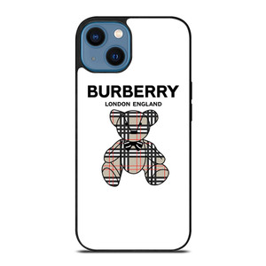 BURBERRY LONDON LOGO BEAR iPhone 14 Case Cover